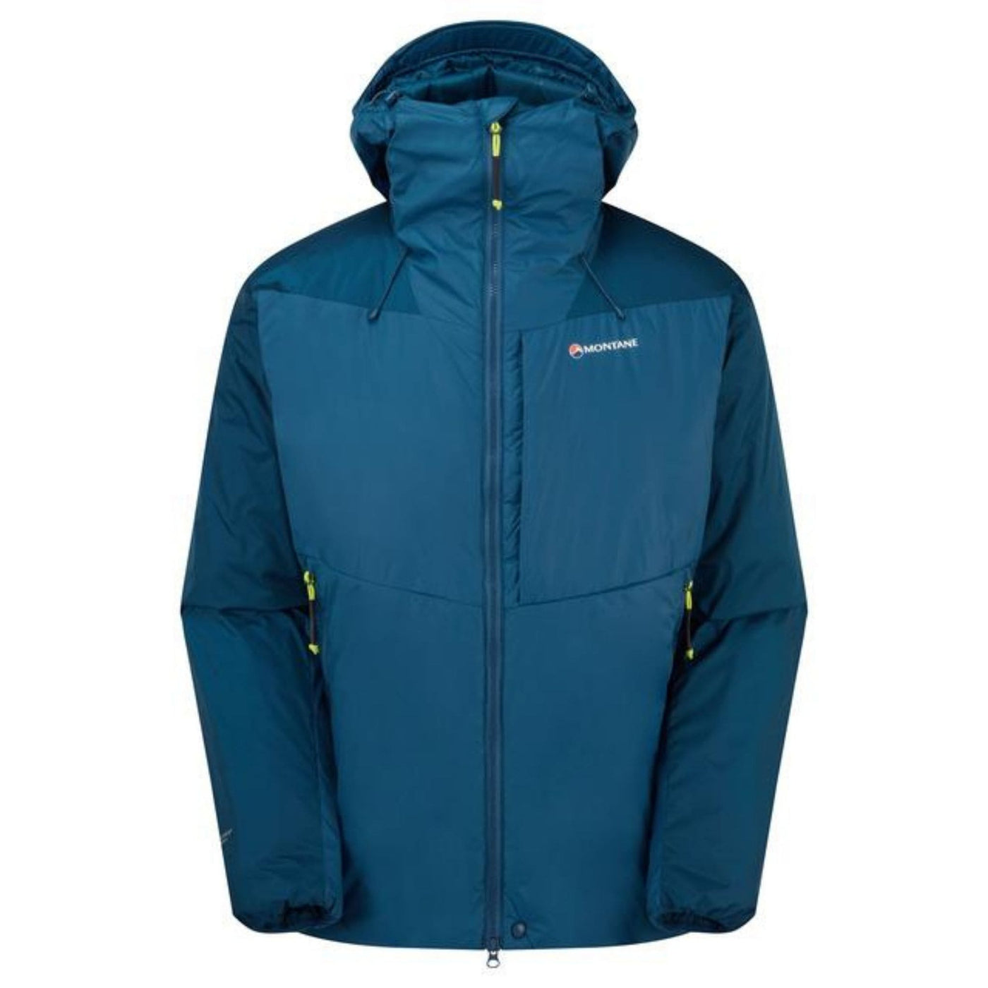 Montane Gangstang Jacket - Mens | Mountaineering Climbing Jacket | Further Faster Christchurch NZ #narwhal-blue