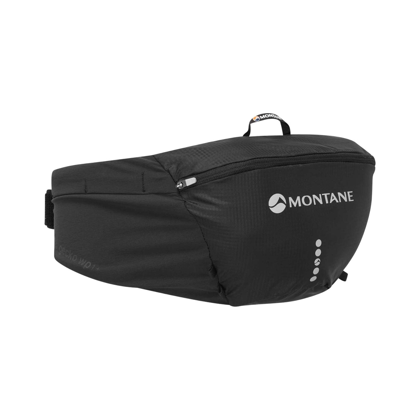 Montane Gecko WP 1L + Pack | Stretch Fit Trail Running Belt NZ | Further Faster Christchurch NZ #black