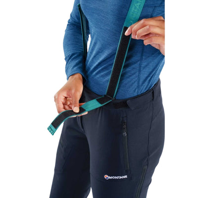 Montane Gradient Pants Womens NZ | Ski Touring and Mountaineering Pants | Further Faster Christchurch NZ #black
