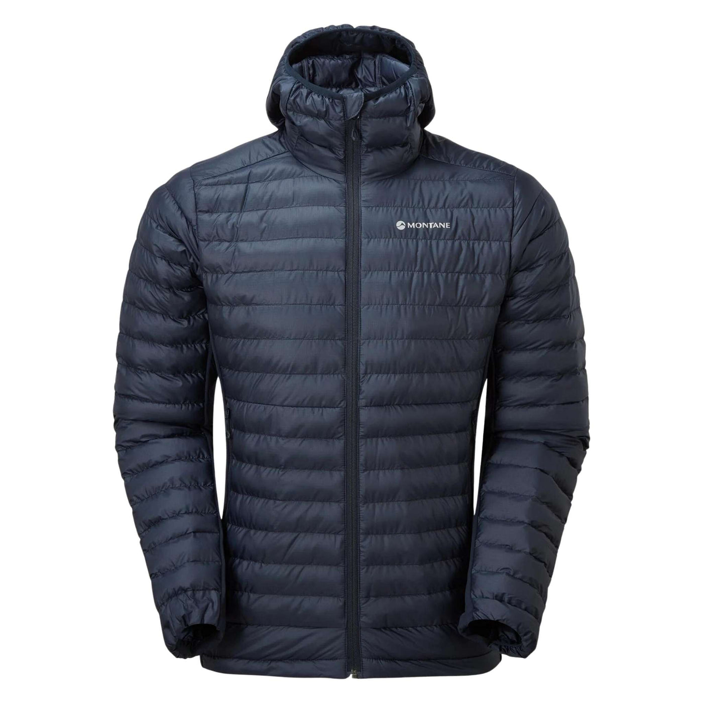 Montane Icarus Lite Hoodie - Mens | Mens Lightweight Insulated Jacket NZ | Further Faster Christchurch NZ #eclipse-blue