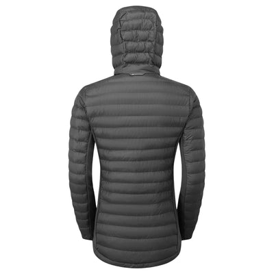 Montane Icarus Lite Hoodie - Womens | Womens Down Jacket NZ | Further Faster Christchurch NZ #slate