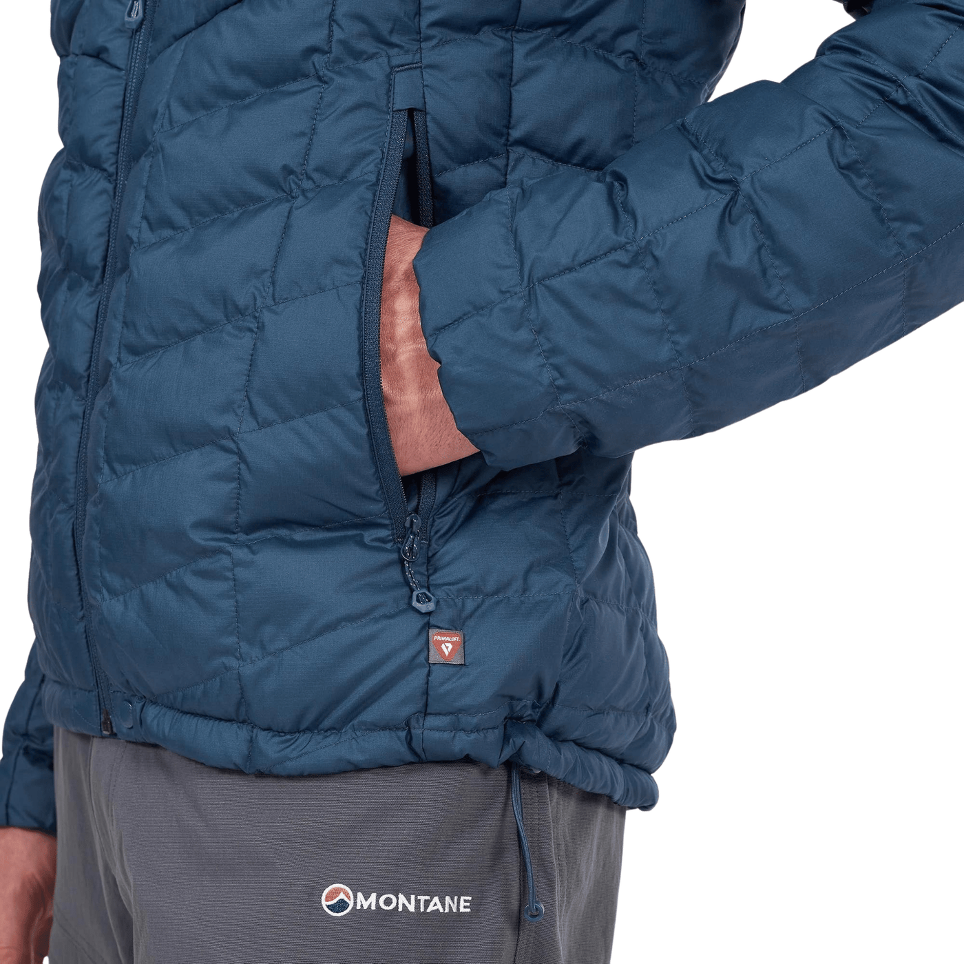 Montane Icarus Micro Jacket - Mens | Insulated Synthetic Jacket | Further Faster Christchurch NZ #astro-blue