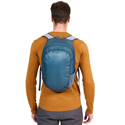 Montane Krypton Lite 18 | Ultra-lightweight and Packable Daypack | Further Faster Christchurch NZ #orion-blue-lt