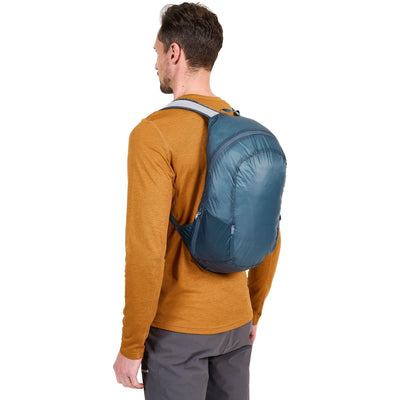 Montane Krypton Lite 18 | Ultra-lightweight and Packable Daypack | Further Faster Christchurch NZ #orion-blue-lt