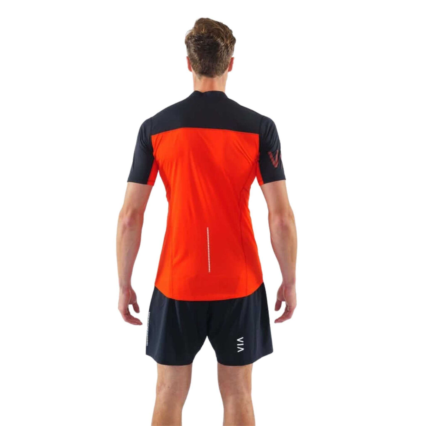 Montane Mens Dragon Zip T-Shirt | Mens Trail Running Top NZ | Montane NZ | Further Faster Christchurch NZ #flag-red