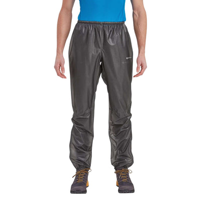 Montane Minimus Nano Pants - Unisex | Mens Waterproof Sheel Pants NZ | Further Faster Christchurch NZ #charcoal