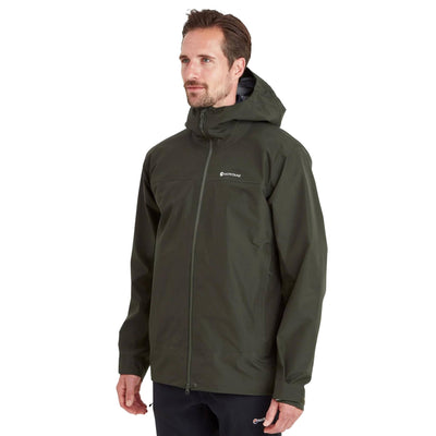 Montane Phase Jacket - Mens | Montane Alpine Waterproof Jacket NZ | Further Faster Christchurch NZ #oak-green