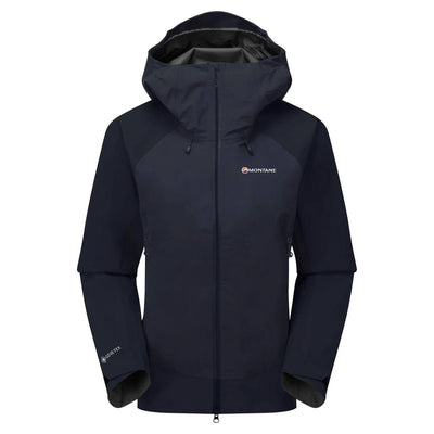 Montane Phase XPD Jacket - Womens | Montane Alpine Waterproof Jacket Womens | Further Faster Christchurch NZ #eclipse-blue