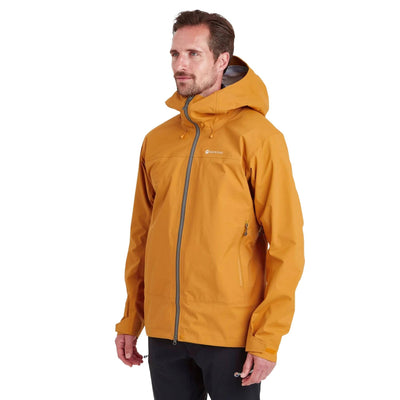 Montane Phase XT Jacket - Mens | Montane Alpine Waterproof Jacket NZ | Further Faster Christchurch NZ #flame-orange