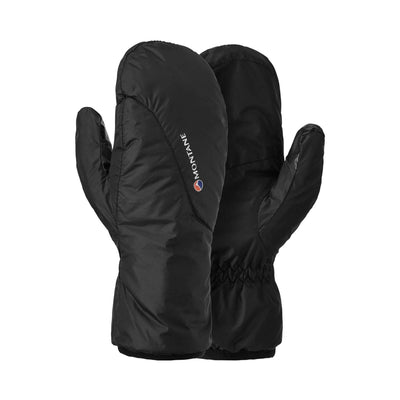 Montane Prism Mitt | Lightweight Insulated Gloves & Mitts NZ | Further Faster Christchurch NZ #black