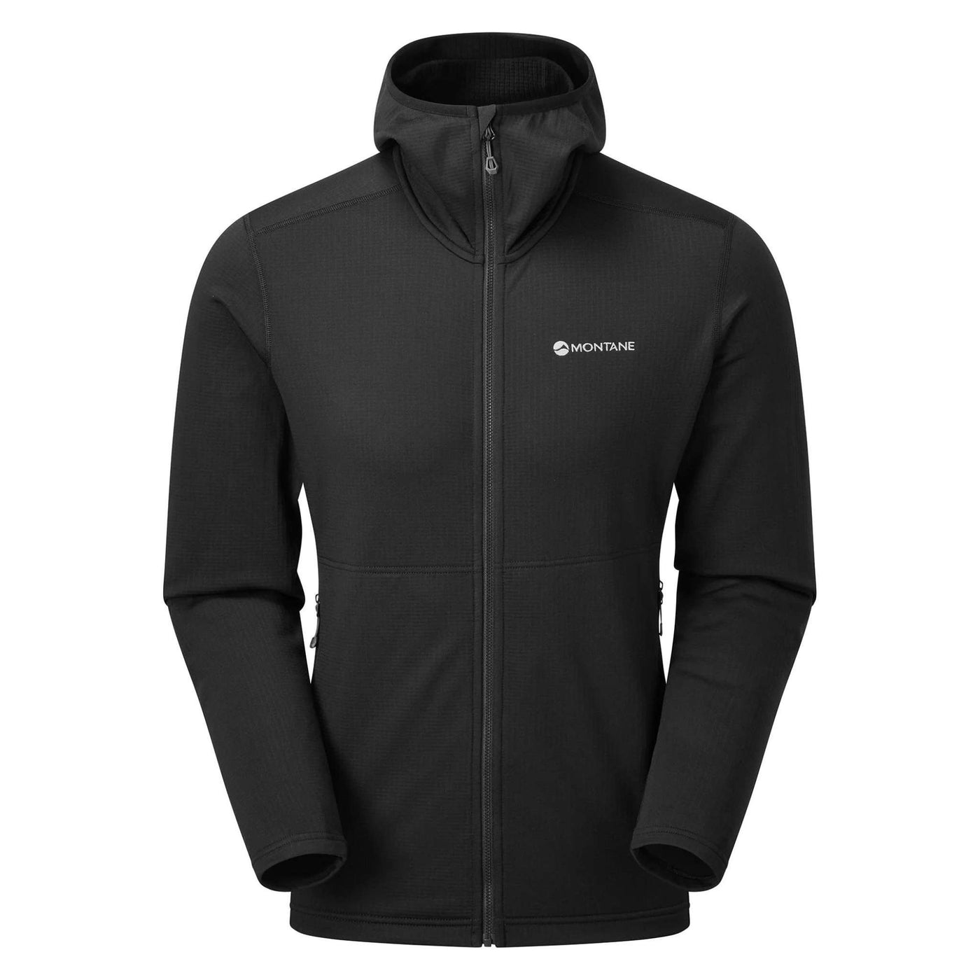 Montane Protium Hoodie - Mens '22 | Hiking Mid Layer Fleece | Further Faster Christchurch NZ #black