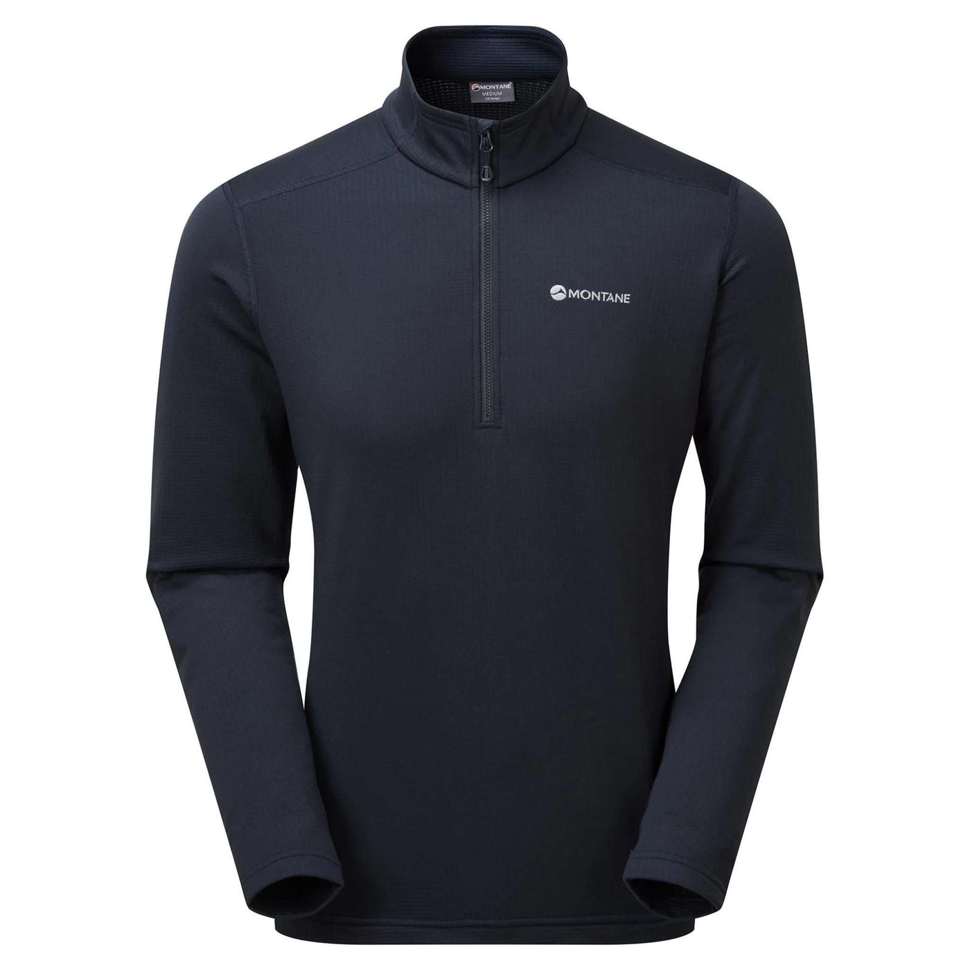 Montane Protium Pull-On - Mens '23 | Hiking Mid Layer Fleece | Further Faster Christchurch NZ #eclipse-blue