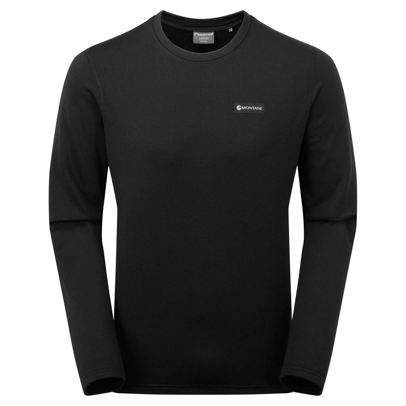 Montane Protium Sweater - Mens | Fleece Jumper | Further Faster Christchurch NZ #black