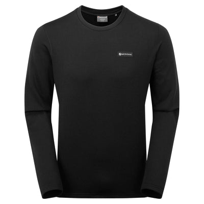 Montane Protium Sweater - Mens | Fleece Jumper | Further Faster Christchurch NZ #black