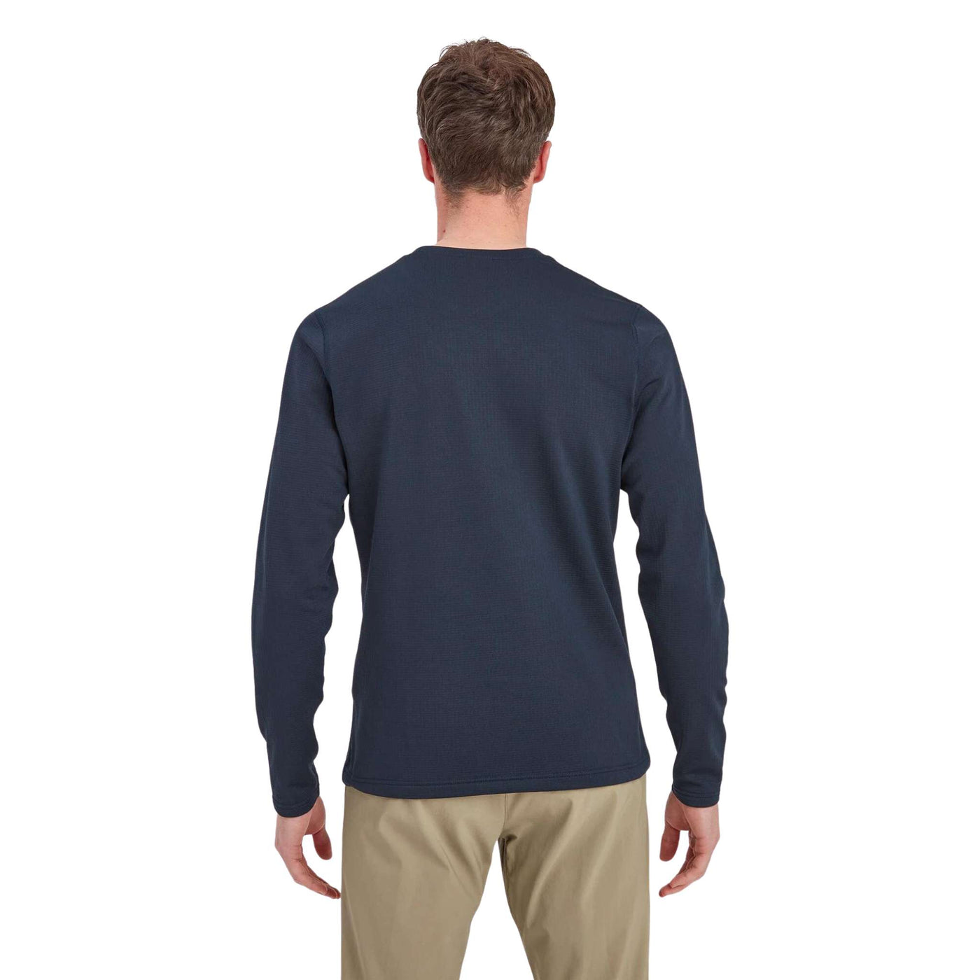 Montane Protium Sweater - Mens | Fleece Jumper | Further Faster Christchurch NZ #eclipse-blue
