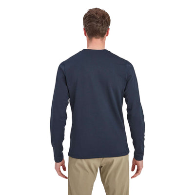 Montane Protium Sweater - Mens | Fleece Jumper | Further Faster Christchurch NZ #eclipse-blue
