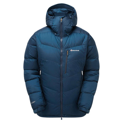 Montane Resolute Down Jacket - Mens | Mens Down Insulated Jacket NZ | Further Faster Christchurch NZ #narwhal-blue