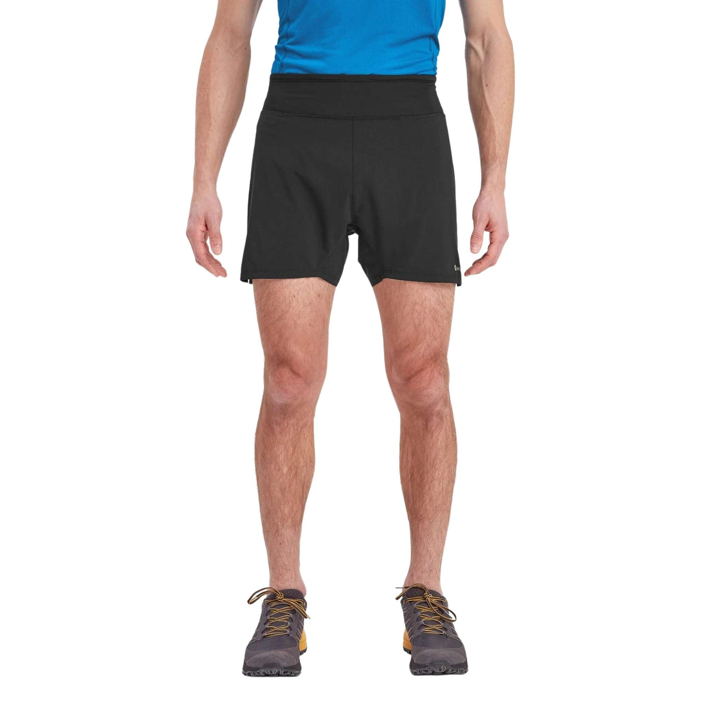 Montane Slipstream 5" Shorts - Mens | Mens Trail Running Shorts NZ | Further Faster Christchurch NZ #black