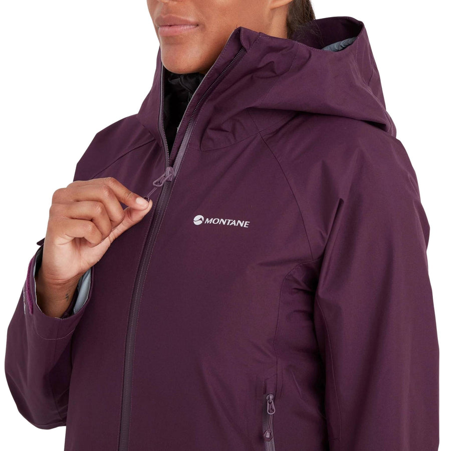 Montane Spirit Jacket - Womens  Montane Alpine Waterproof Jacket NZ –  Further Faster