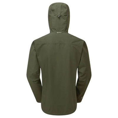 Montane Spirit Jacket - Mens | Montane Alpine Waterproof Jacket NZ | Further Faster Christchurch NZ #oak-green