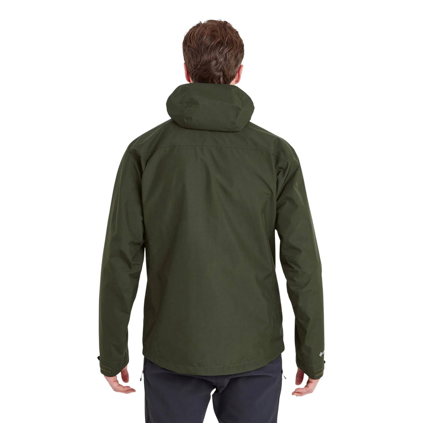 Montane Spirit Jacket - Mens | Montane Alpine Waterproof Jacket NZ | Further Faster Christchurch NZ #oak-green