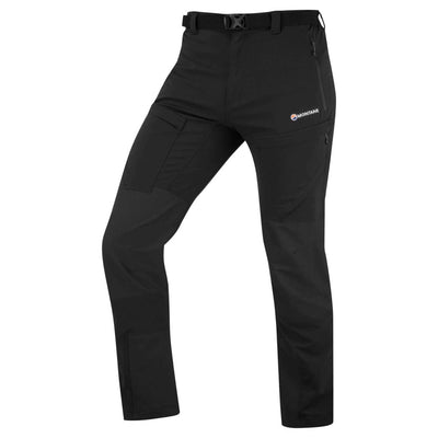 Montane Mens Super Terra Pant - Regular Leg | Mens Mountaineering Pants | Further Faster Christchurch NZ #black
