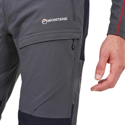 Montane Mens Super Terra Pant - Regular Leg | Mens Mountaineering Pants | Further Faster Christchurch NZ #slate