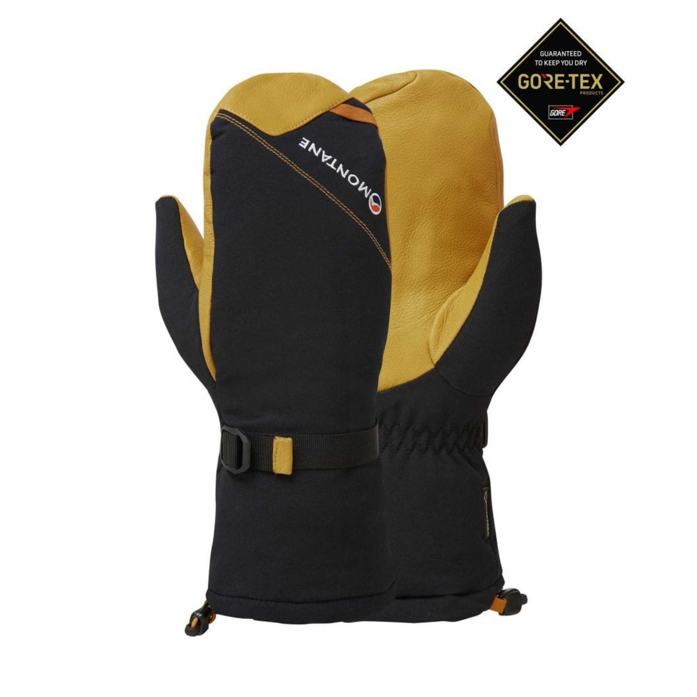 Montane Symphony Modular Mitt | Technical Mountaineering Mitt | Further Faster Christchurch NZ #black