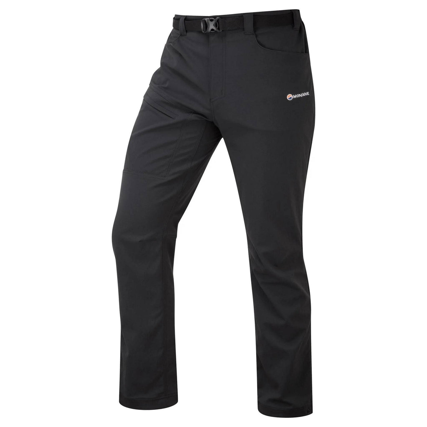 Montane Terra Edge Pants Mens - Regular Leg | Hiking/Trekking Pants | Further Faster Christchurch NZ #black