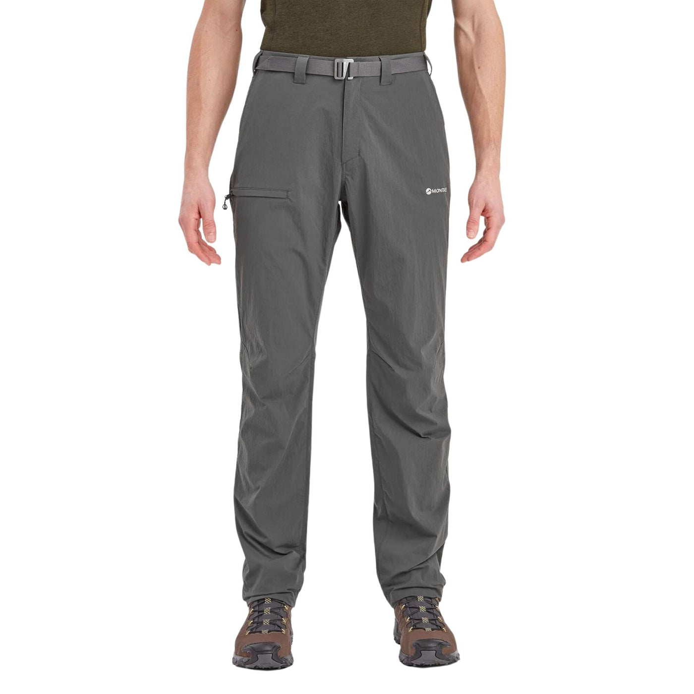 Montane Terra Lite Pants Mens - Regular Leg | Mens Hiking and Trekking Pants | Further Faster Christchurch NZ #slate