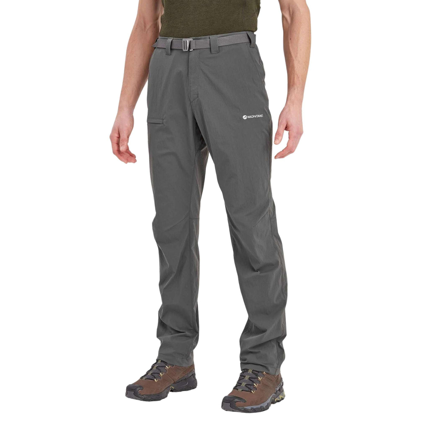 Montane Terra Lite Pants Mens - Regular Leg | Mens Hiking and Trekking Pants | Further Faster Christchurch NZ #slate