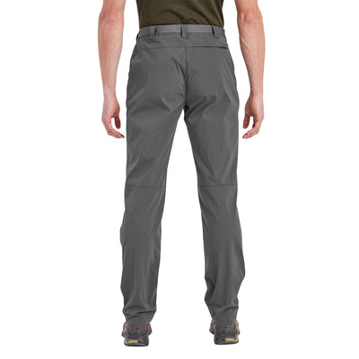 Montane Terra Lite Pants Mens - Regular Leg | Mens Hiking and Trekking Pants | Further Faster Christchurch NZ #slate