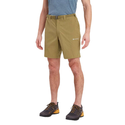 Montane Terra Lite Shorts - Mens | Mens Hiking and Trekking Shorts NZ | Further Faster Christchurch NZ #olive-montane