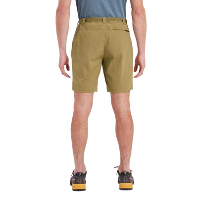 Montane Terra Lite Shorts - Mens | Mens Hiking and Trekking Shorts NZ | Further Faster Christchurch NZ #olive-montane