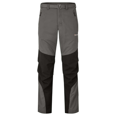 Montane Terra Pants Mens - Short Leg '23 | Mens Hiking and Trekking Pants | Further Faster Christchurch NZ #graphite