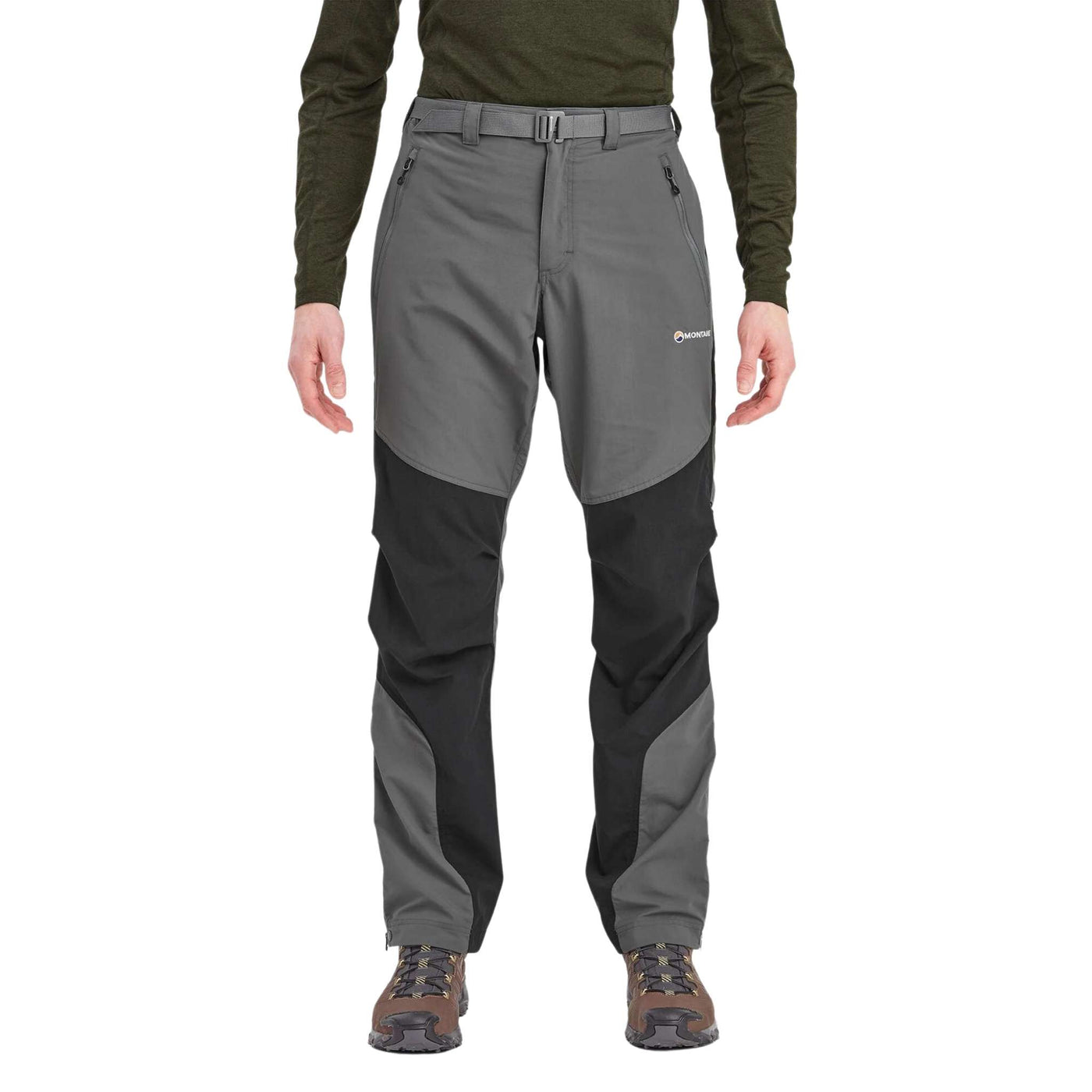 Montane Terra Pants Mens - Short Leg '23 | Mens Hiking and Trekking Pants | Further Faster Christchurch NZ #graphite