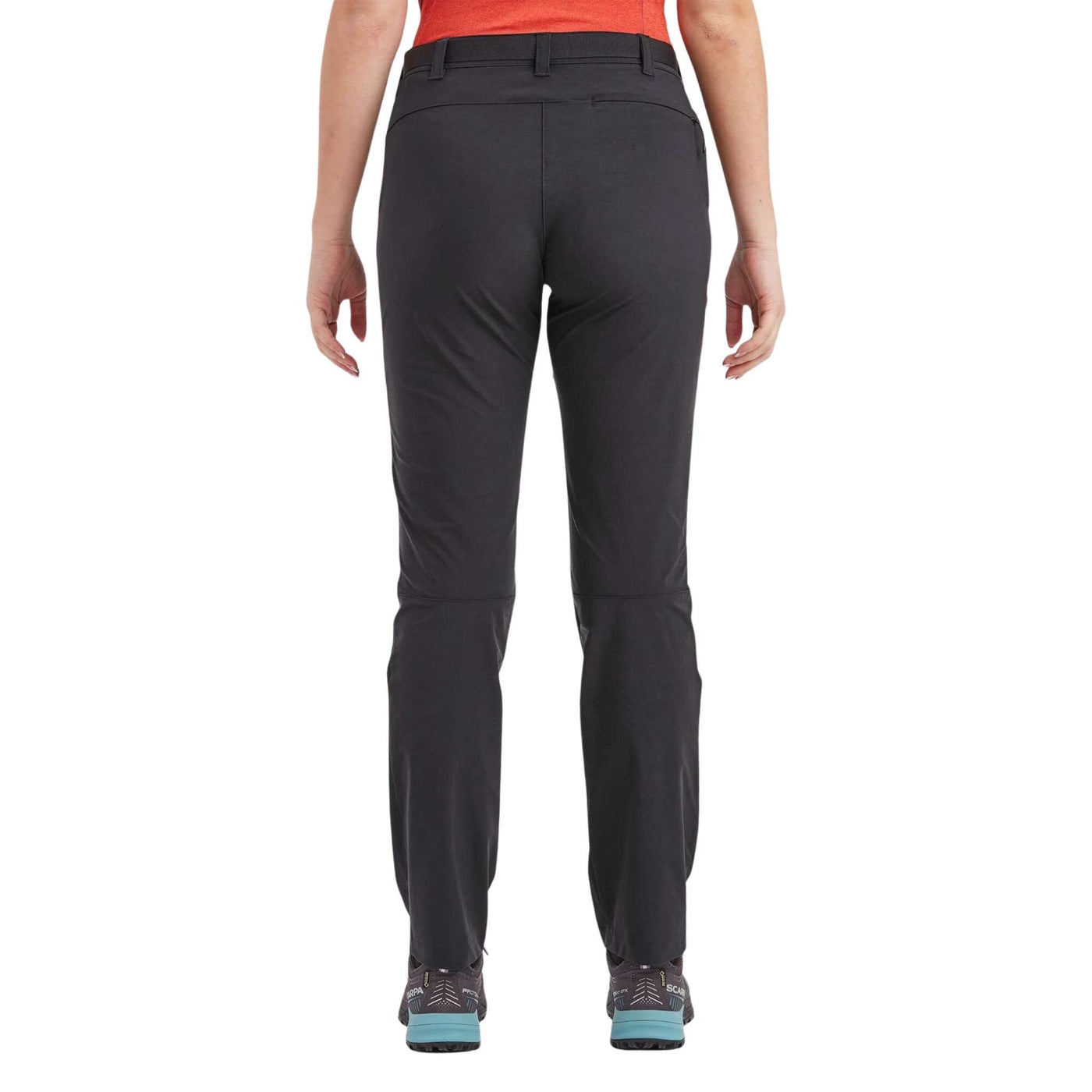 Montane Terra Stretch Lite Pants Womens - Short Leg | Womens Hiking and Alpine Pants | Further Faster Christchurch NZ #black