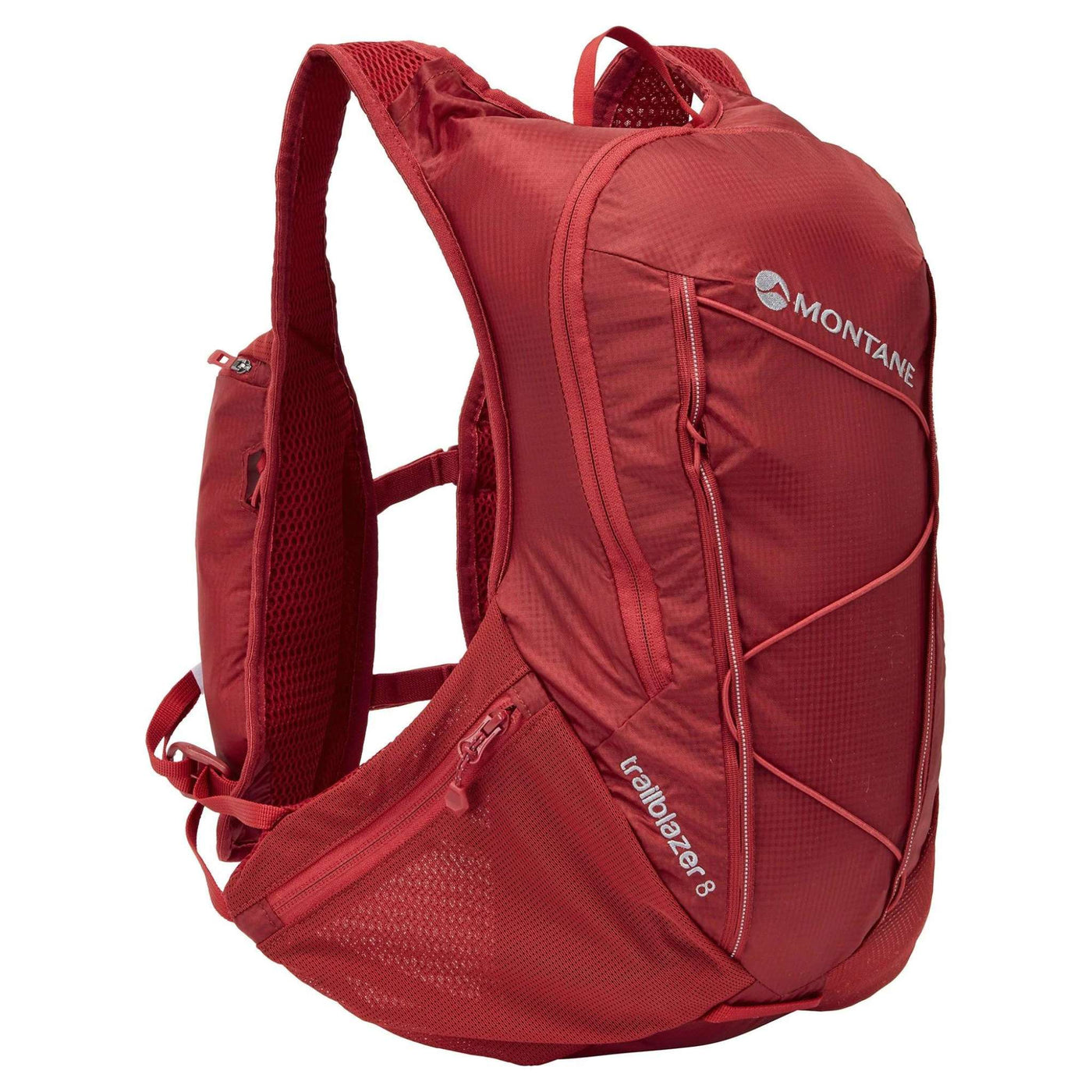 Montane Trailblazer 8 | Trail Running and Fast Packing Pack | Further Faster Christchurch NZ #acer-red