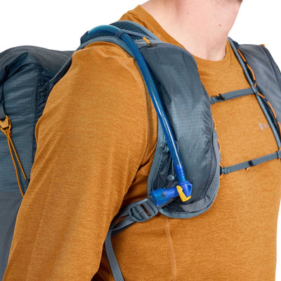 Montane Trailblazer Lite 28 | Lightweight Fastpacking Pack | Further Faster Christchurch NZ #orion-blue-lt