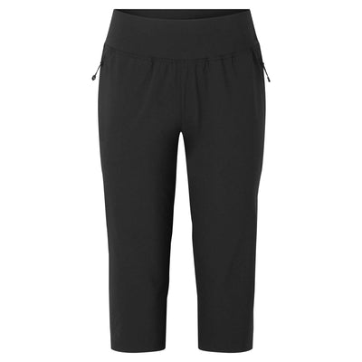 Montane Tucana Lite Capri Pants - Womens | Womens Hiking and Trekking Capri Pants NZ | Further Faster Christchurch NZ #black