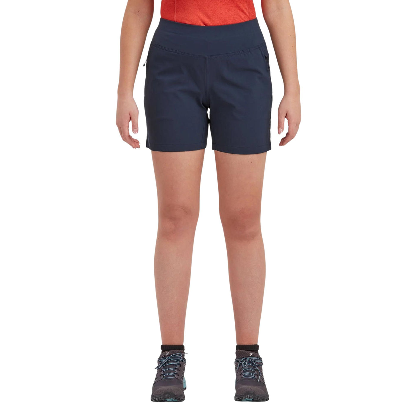 Montane Tucana Lite Shorts - Womens | Womens Hiking and Running Shorts NZ | Further Faster Christchurch NZ #eclipse-blue