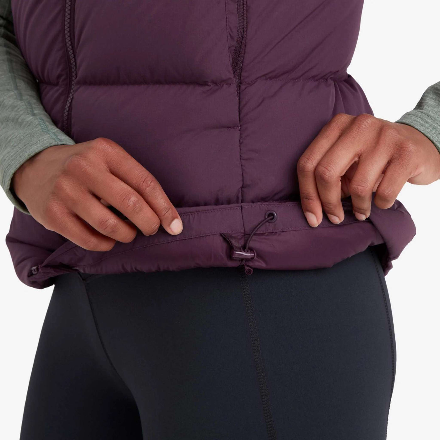 Montane Tundra Gilet - Womens | Down Insulated Jacket NZ | Further Faster Christchurch NZ #saskatoon-berry