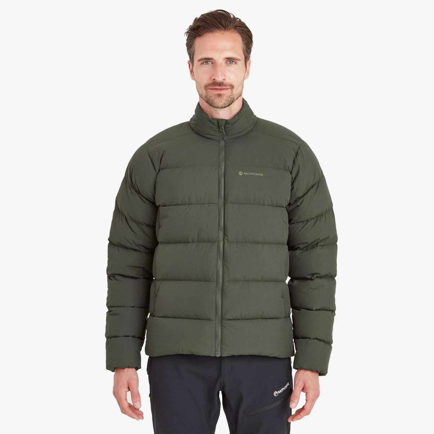 Montane Tundra Jacket - Mens | Synthetic Down Jacket NZ | Further Faster Christchurch NZ #oak-green
