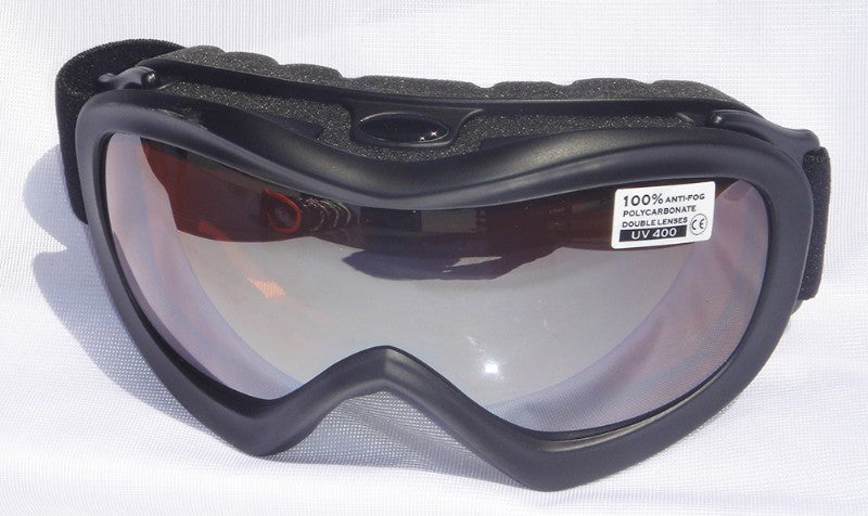 Mountain Wear Goggles - Adult | Double Lens Anti-Fog Goggle NZ | Mountain Wear NZ | Further Faster Christchurch NZ #black