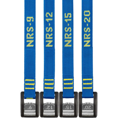 NRS 1" HD Buckle Bumper Straps - 9ft - Pair | Straps and Tie Downs NZ | Further Faster Christchurch NZ #iconic-blue 