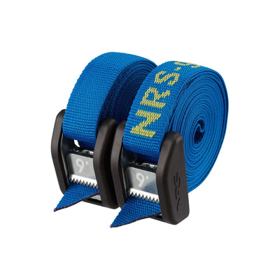 NRS 1" HD Buckle Bumper Straps - 9ft - Pair | Straps and Tie Downs NZ | Further Faster Christchurch NZ #iconic-blue