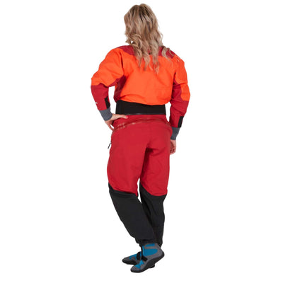 NRS Axiom Gore-Tex Pro Dry Suit - Womens | Kayak & Paddle Dry Suit | Further Faster Christchurch NZ #poppy-vino
