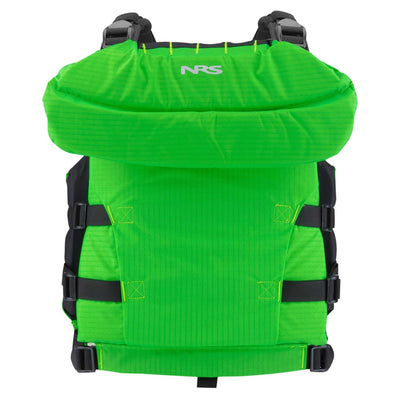 NRS Big Water V Youth PFD | Kayaking PFD | Further Faster Christchurch NZ #green