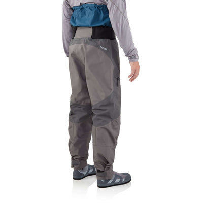 NRS Freefall Dry Pant - Mens | Paddle & Kayak Dry Pants | Further Faster Christchurch NZ #grey