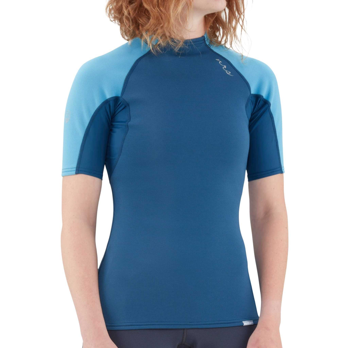 NRS HydroSkin 0.5 Short-Sleeve Shirt - Womens | Womens Kayak Clothing NZ | Further Faster Christchurch NZ #poseidon